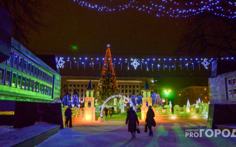 Известно, сколько тысяч кировчан посетили главную елку города в новогоднюю ночь