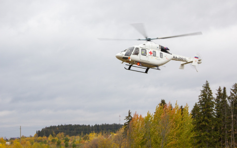 В Кировской области силами санавиации удалось спасти педагога из Уржумского района