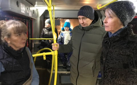 Глава Кирова провела выездную проверку автобусов после жалоб жителей