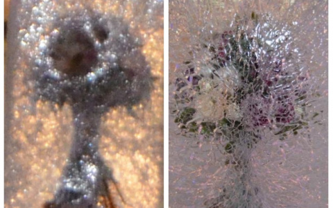 В Кирове взорвали петардой ледяной арт-объект