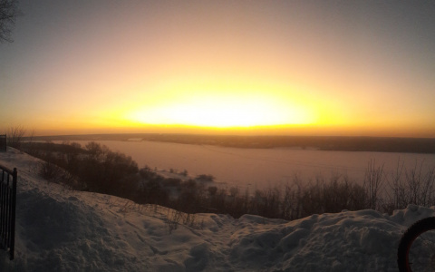 Фоторепортаж: 4 необычных явления из-за мороза в Кировской области