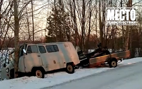 В Тужинском районе чиновник устроил аварию
