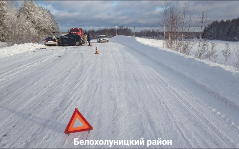 В Белохолуницком районе произошла авария: погибла 28-летняя женщина