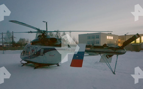 В Куменах вертолет с беременной на борту совершил вынужденную посадку