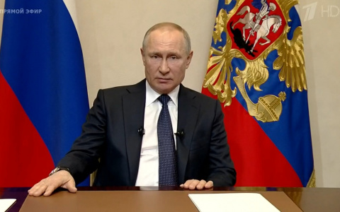 Владимир Путин объявил неделю с 30 марта по 5 апреля нерабочей