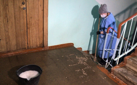 Видео: как УК должны обрабатывать подъезды в Кирове