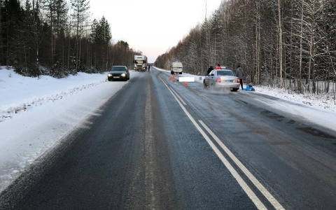 В Кировской области водитель грузовика сбил насмерть пешехода и скрылся