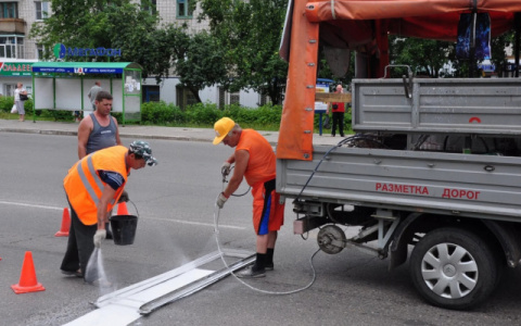 Известно, когда на улицах Кирова появится новая дорожная разметка