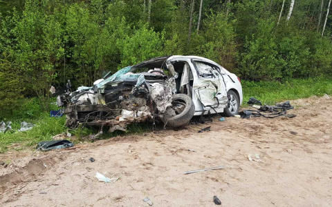 «В авто ехала семья из Екатеринбурга, дети были пристегнуты»: появились подробности смертельного ДТП под Советском