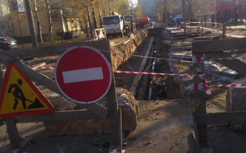 В Кирове перекроют движение по двум улицам на 1,5 и 2 месяца