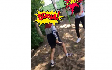 Очевидцы: в Кирове 7-летний мальчик на детской площадке размахивал  ножом