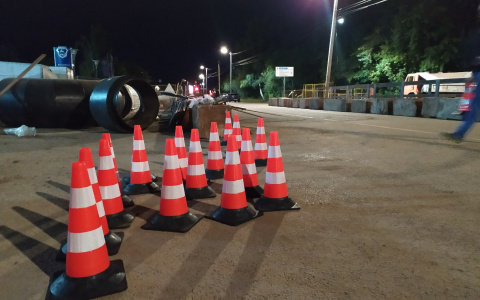 Улицу Щорса открыли для движения транспорта в две полосы