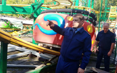 Прокуратура: аттракционы в парке Победы создают угрозу жизни детей