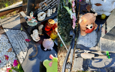 В Кирове полиция ищет обокравших могилу умершей от голода 3-летней девочки