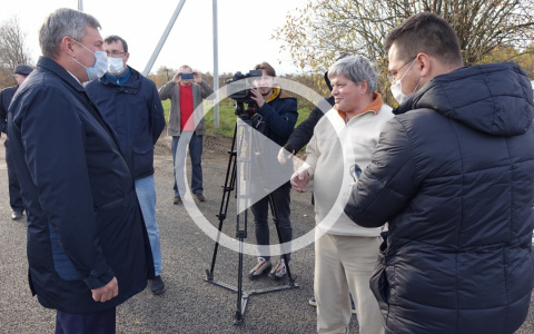 Жители деревни Никуленки выразили благодарность за новую дорогу