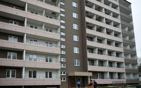 Дом на улице Садовой для переселенцев из ветхого жилья сдан в эксплуатацию