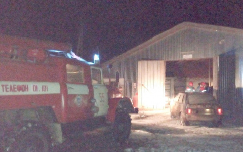 В Кировской области в пожаре спасли 153 теленка