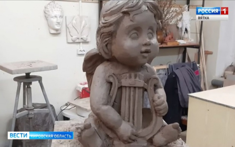 В сквере в центре Кирова появится новый арт-объект в виде ангела