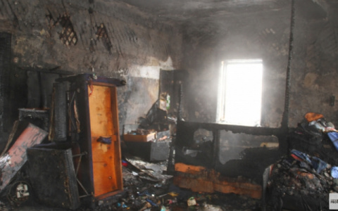 В Кировской области в пожаре погибла женщина