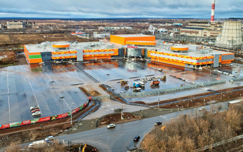 В Кирове у торгового центра "Макси" введено круговое движение