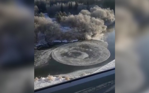 Что обсуждают в Кирове: круговое движение у «Макси» и ледяные круги в Чепецке