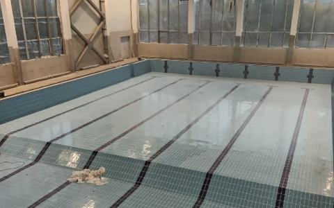 Открытие бассейна в Вересниках опять отложили