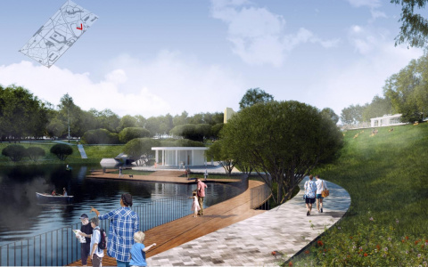 Тренажеры и скейт-парк: выяснилось, как благоустроят парк имени Кирова