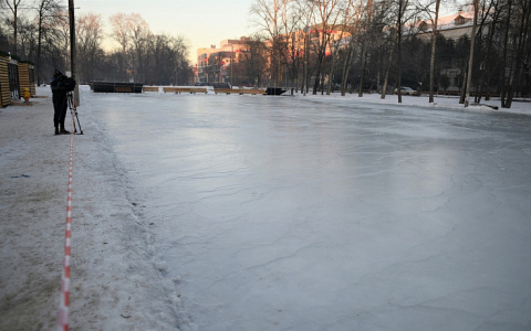 В Гагаринском парке в Кирове впервые откроют каток