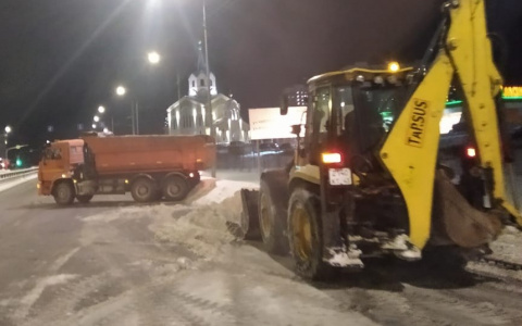 Известно, на каких улицах Кирова пройдет уборка снега 10 января