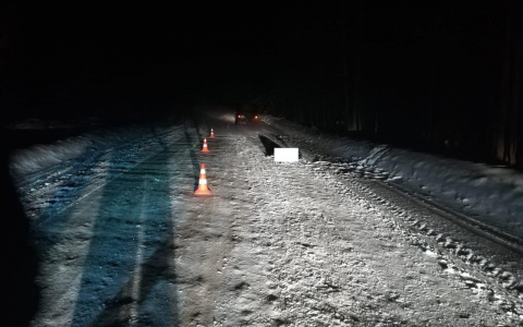 В Кировской области 18-летний водитель ВАЗа переехал лежащего пешехода