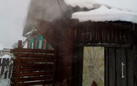 В Кировской области загорелось здание сельского детского сада