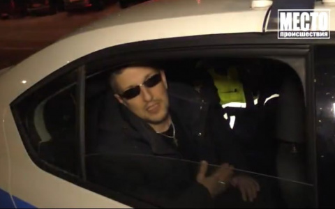 В Кирове пьяный водитель записал поздравление для дочери из машины полиции