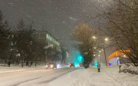 Снегопад и сильный ветер: в Кировской области объявлено метеопредупреждение