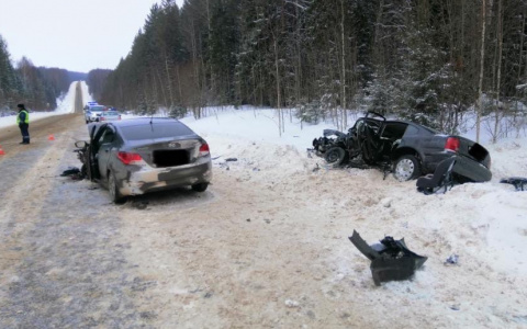 В Кировской области в ДТП пострадали трое взрослых и 4-летняя девочка