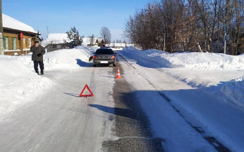 В Кировской области водитель иномарки сбил 88-летнего мужчину