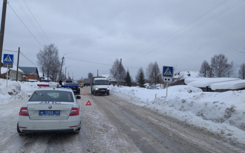 В Омутнинске на пешеходном переходе сбили ребенка