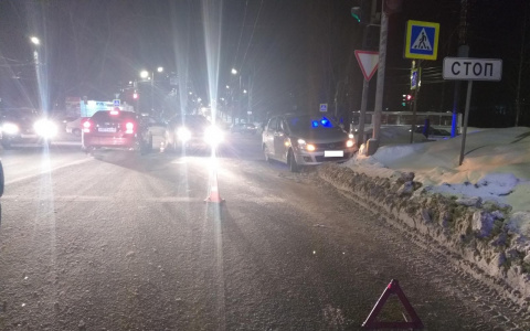 На Производственной произошла авария: в одной из машин был 11-месячный ребенок