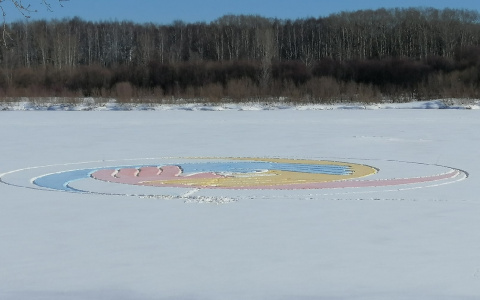 Загадочный рисунок на Вятке: специалисты взяли пробы краски