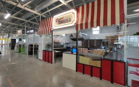 На территории Юго-Западного рынка открылся филиал пиццерии «Смена-пицца»