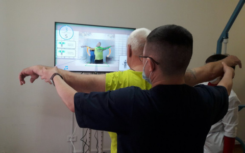 В больнице Кировской области появился зал реабилитации после инсульта