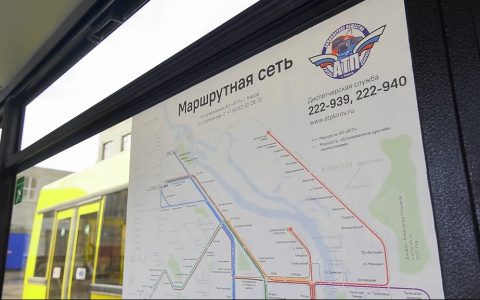 В общественном транспорте АТП появилась визуализация маршрутов