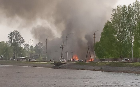 В Кировской области на пожаре пострадали супруги