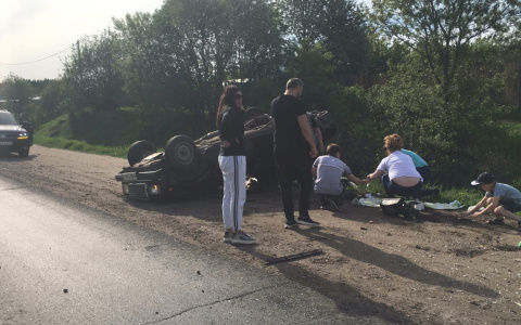 В Кирово-Чепецком районе в массовом ДТП пострадали 5 человек
