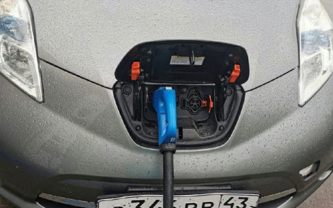 В Кирове появилась новая электрозаправка для авто