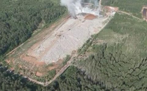 Известно, как пожар на свалке в Лубягино повлиял на состояние воздуха