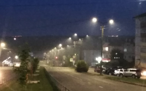 Соцсети: дым от пожара на свалке в Лубягино дошел до Кирова