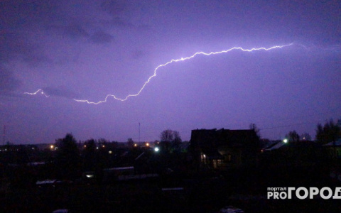 Четыре дня с грозой: известно, какая погода ждет кировчан на неделе