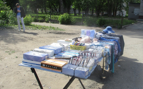 Кировчанам грозят штрафы за торговлю на улице