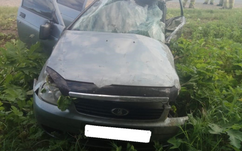 В Кировской области «Лада» столкнулась с КамАЗом: молодой водитель погиб