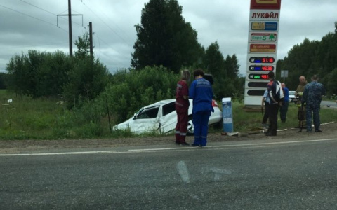 В Кировской области произошло смертельное столкновение автомобиля с мотоциклом